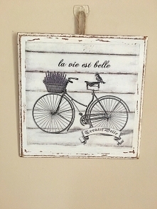 Deseczka drewniana z motywem do powieszenia! Ogłaszamy konkurs, możesz ją wygrać :)