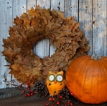 Jesienny wianek. Moja praca