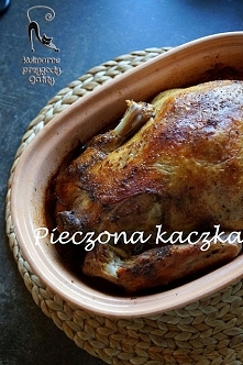 Pieczona kaczka z kaszą gry...