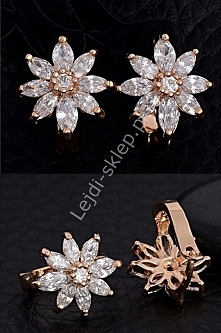 Kolczyki z cyrkoniami. Wieczorowe kolczyki. lejdi-sklep.pl