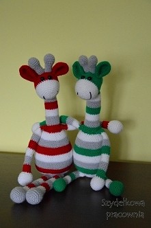 Szydełkowe żyrafki --> FB " Szydełkowa pracownia "