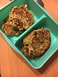 kolejne placuszki tym razem z dodatkiem suszonej żurawiny