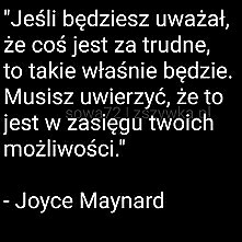 tak trudno czasem uwierzyc