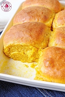 Puszyste bułeczki dyniowe - Wypieki Beaty