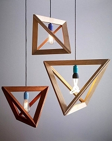 Geometryczna lampa-nowoczes...