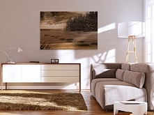 Długowieczny las - nowoczesny obraz na płótnie