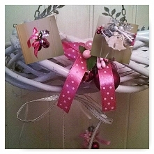 ręcznie robiony wieniec święteczny