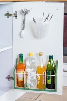 DIY półka na drzwi szafki. ...