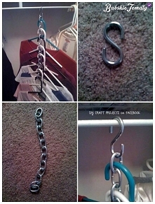 Kiepsko u mnie z miejscem w szafie, to trochę pomogło :)