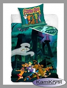 Kolejna propozycja pościeli z psem ScoobyDoo i jega kompanami - pościel w rozmiarze 160x200 cm 100% bawełna