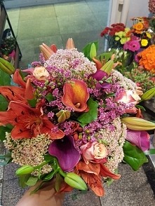 jesienny bukiet- moja praca 