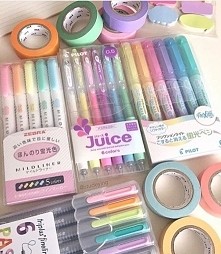 Ktoś może wie gdzie mogę kupić takie akcesoria biurowe w pastelowych kolorach???