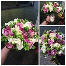 zrobiony przeze mnie bukiet...