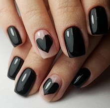 … even though black nails m...