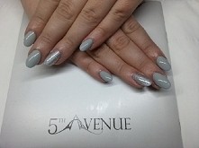 Gel nails + Shellac Cityscape & Holo