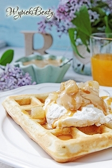 Chrupiące Gofry - Wypieki Beaty