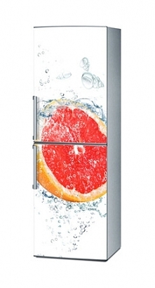 Mata magnetyczna na lodówkę - Grejpfrut w wodzie 4203