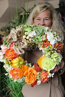 wianki z dyniami od tendom.pl