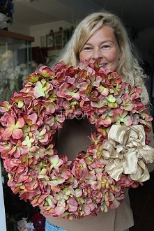 jesienne wianki z hortensji od tendom.pl