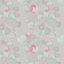 Bawełniana tkanina Kółka Stemplowane (kliknij, żeby kupić)