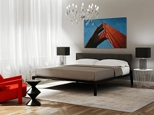 Filary Golden Gate - fotografia na płótnie