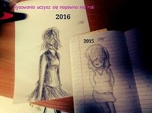 Rysowania trzeba się nauczyć więcej czasu, niż rok.