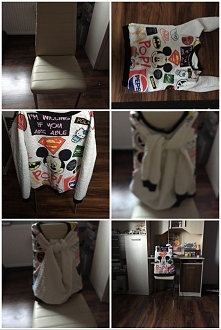 oto diy na nudne kszesło przygotuj swoje krzesło i bluzkę następnie nakładam bluzkę na krzesło związuje rękawy i wkładam za kołnierzyk tył bluzki morze być na oparciu od strony ...