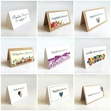 winietki dopasowane zawsze do wystroju sali weselnej ❣