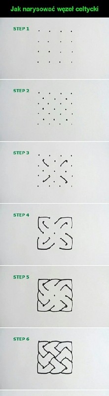 Jak narysować węzeł celtycki?