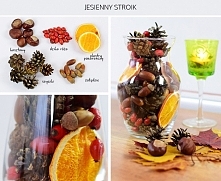 Jesienny stroik - prosta de...