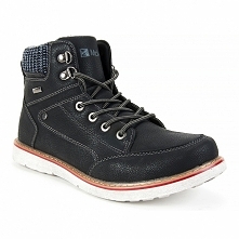 Trzewiki Mckey czarne sznurowane