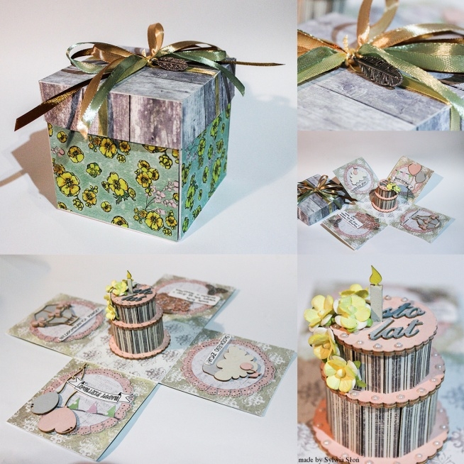 Urodzinowy Exploding Box