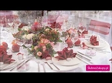 Jak udekorować stół na wesele? 45 przykładów dekoracji stołu weselnego