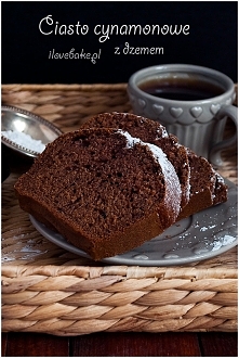Ciasto cynamonowe z dżemem