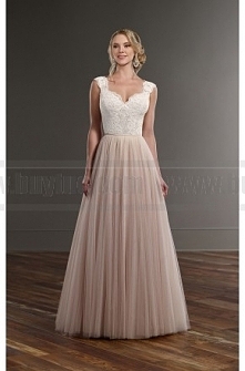 Martina Liana Tulle Skirt Illusion Lace Wedding Separates Style Bryn + Scout