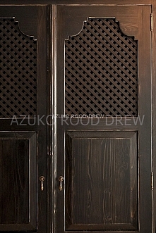 drzwi szafy z dodatkiem ażuru