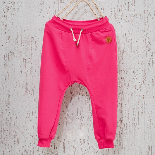 Spodnie basic - fuksja