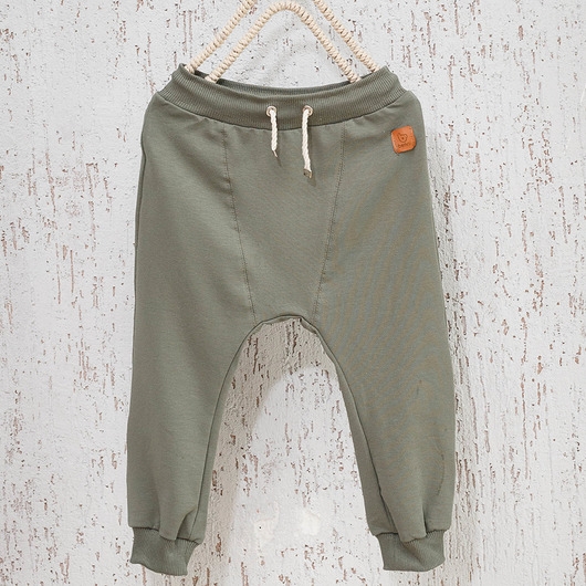 Spodnie basic - khaki