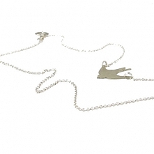 Łańcuszek z jaskółką