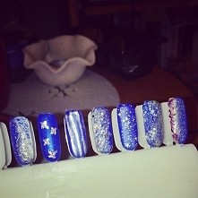 Zimowa stylizacja paznokci!