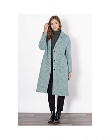 Czy zimą musi być tak szaro? Piękny wełniany płaszcz w odcieniu błękitu może to zmienić!