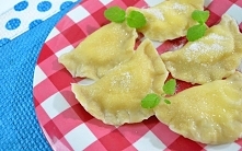 pierogi z miętą i serem