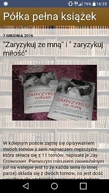 Widzieliście już posta o dwóch książkach Jay Crownover? Jeżeli nie, musicie zobaczyć :)