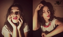 cozy with messy hair