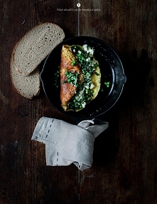 Zielony omlet