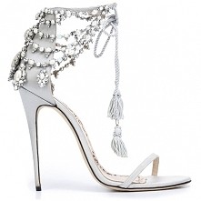 srebrne sandałki Marchesa