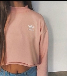 krótka bluza adidas ze stójką