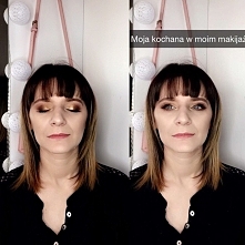 Makijaż idealny na studniówkę , o to mała zamiana mojej siostry 