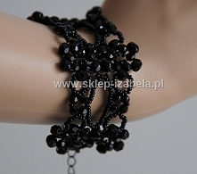 czarna bransoletka, sylwester