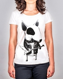 Koszulka damska z Bulterierem